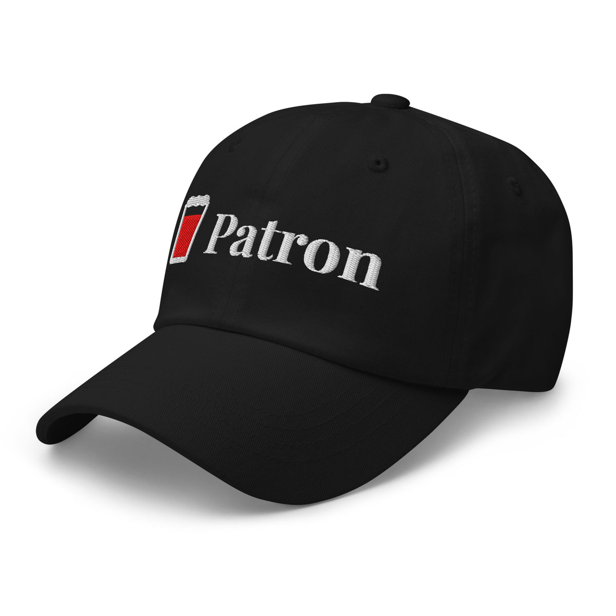 Patron cap other angled view