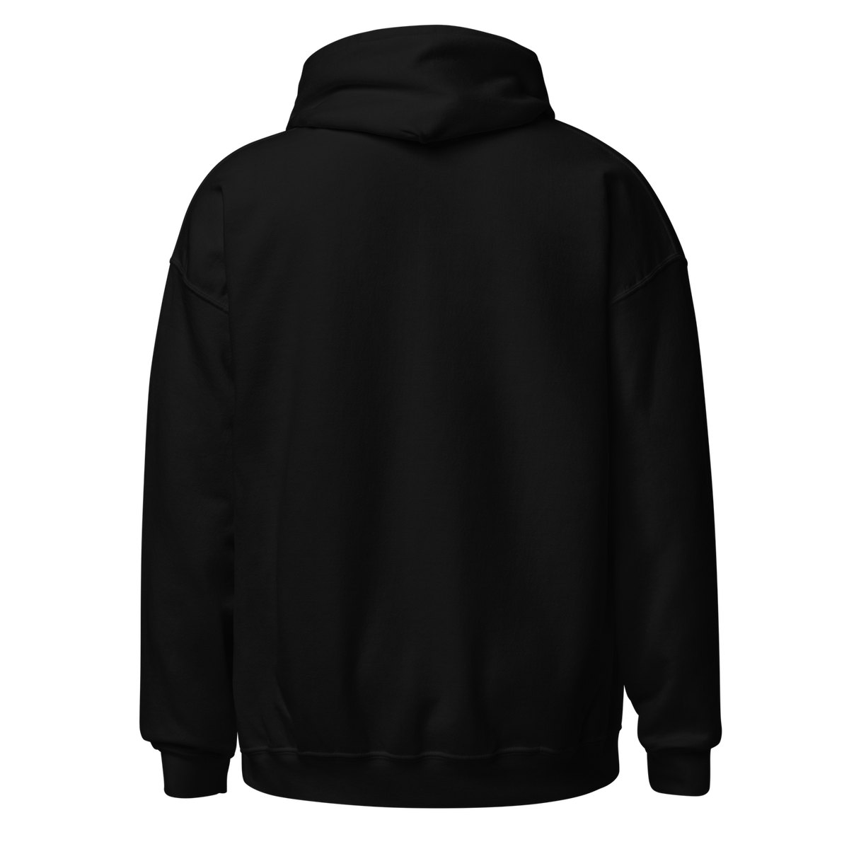 Please Do Not Touch the Exhibits hoodie, back view