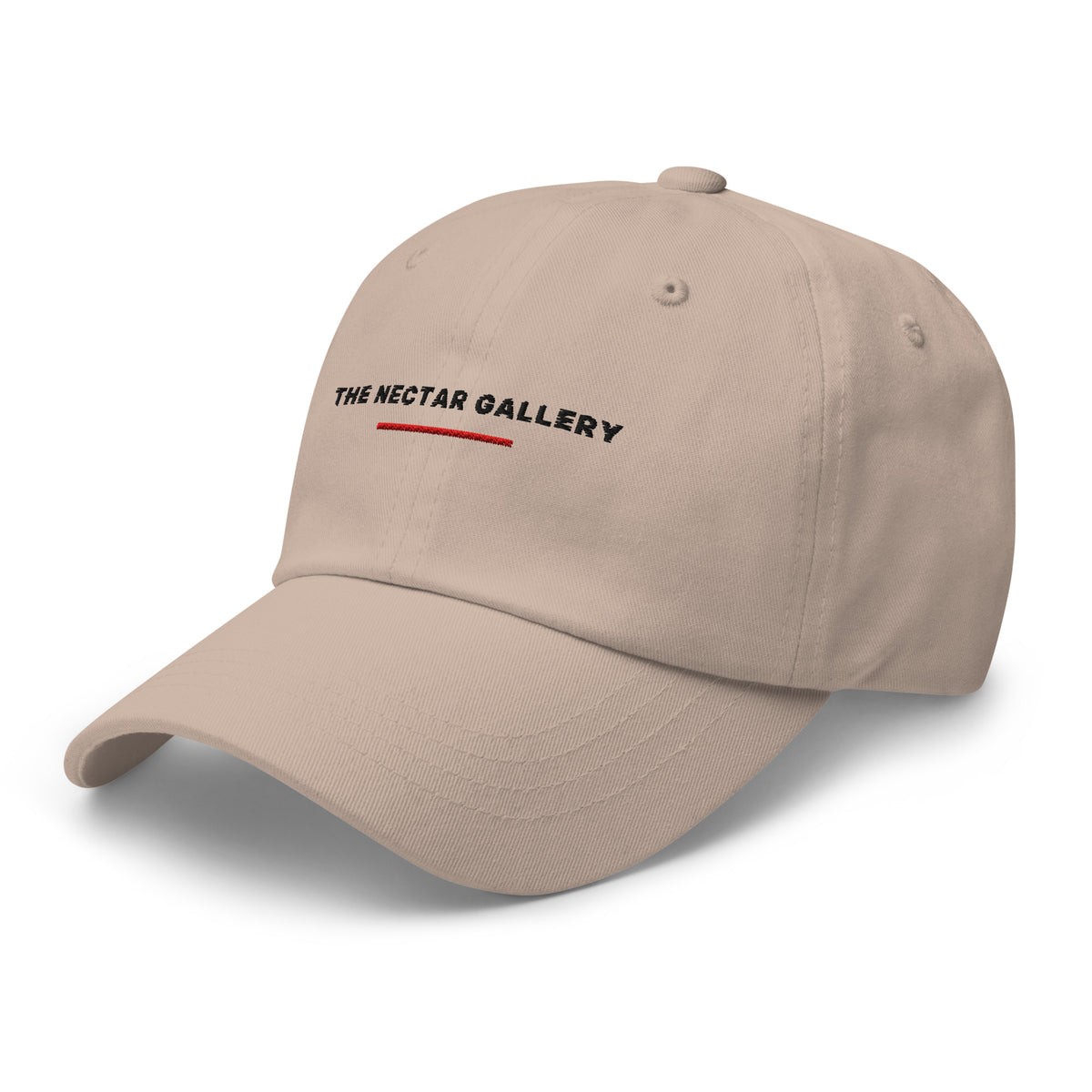 The Nectar Gallery wordmark cap other side view