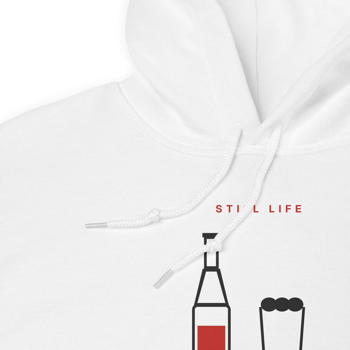 Still Life: Kitchen hoodie, detail view
