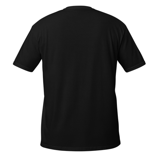 Please Do Not Touch the Exhibits tee, back view