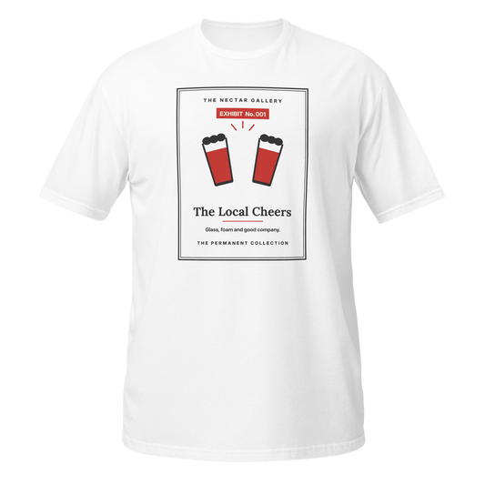 Exhibit 001: The Local Cheers tee, front view